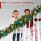 Best Choice Products 9Ft Pre-Lit Christmas Garland W/ 2-In-1 Led Lights